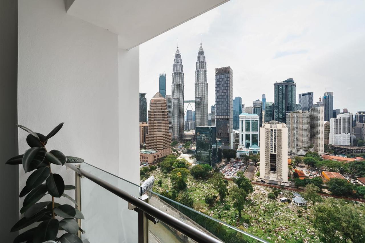 KLCC view condo stay Kuala Lumpur Esterno foto